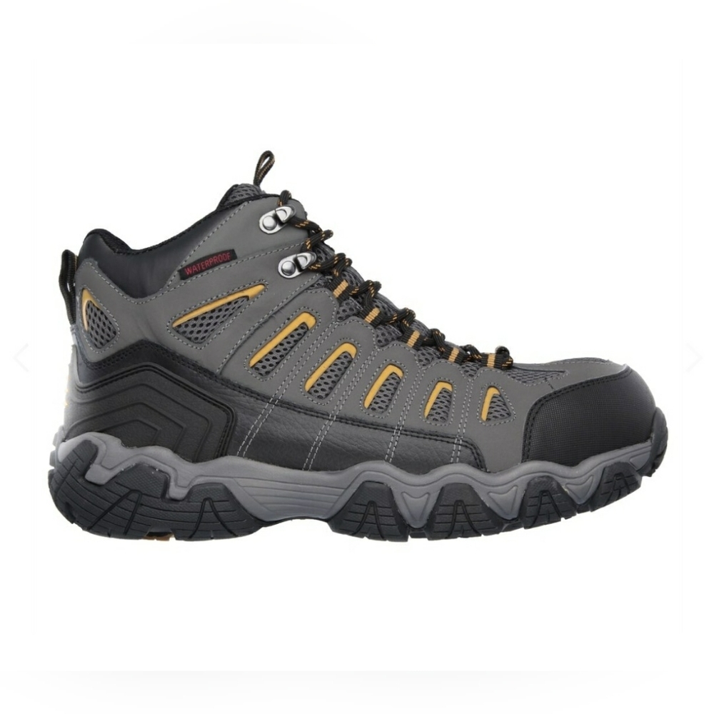 Skechers| WORK Men's Blais-Bixford ST Steel Toe Waterproof Work Boots